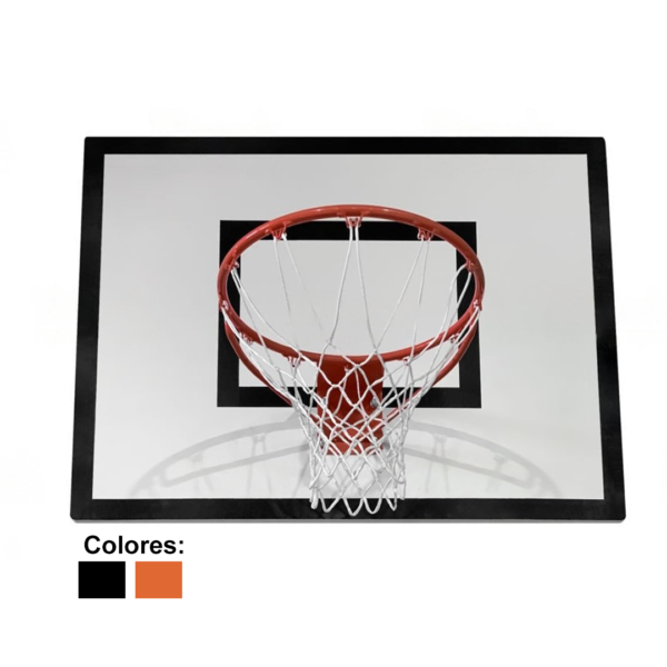 Tablero Mini Basket 46x35 con Aro y Malla